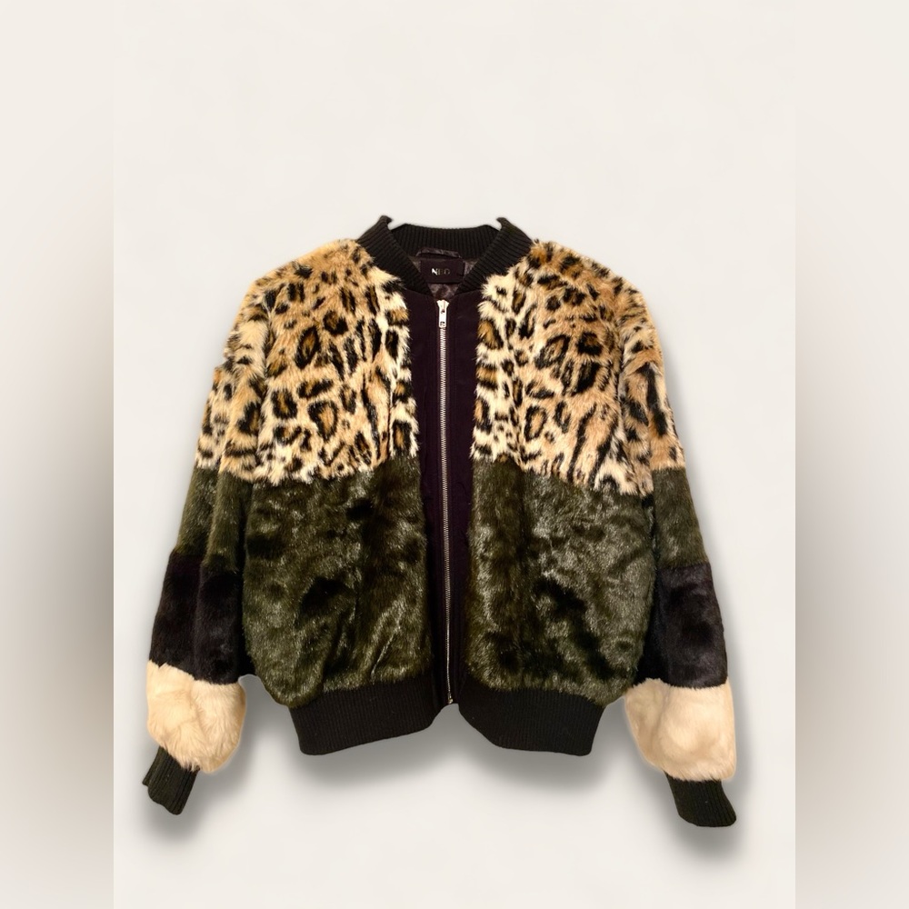 NBD Faux fur jacket